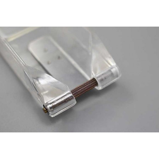 Handheld leather edge painter, for small corner, double bearings design patent protected Handheld leather edge painter, for small corner, double bearings design patent protected