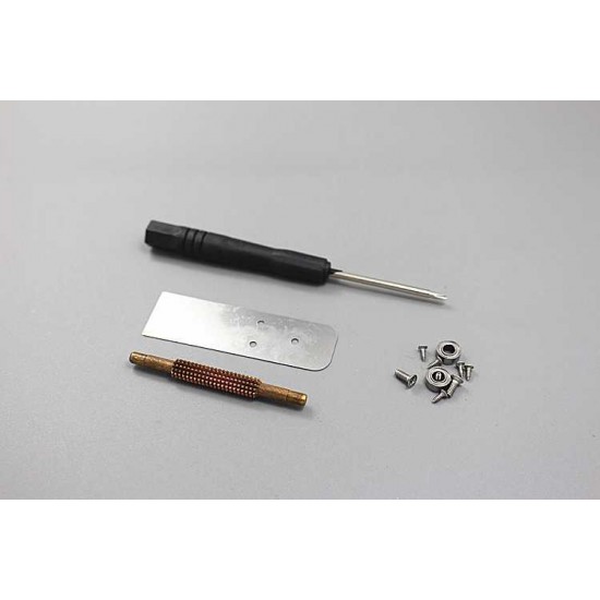 Handheld leather edge painter, for small corner, double bearings design patent protected Handheld leather edge painter, for small corner, double bearings design patent protected