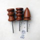 leather tools Wood Slicker Edge Burnisher Edge Slicker Edge Polisher leathercraft tool leather craft tool leather working tools leather work