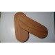 Leather bag accessories, wood gusset, leathercraft tool