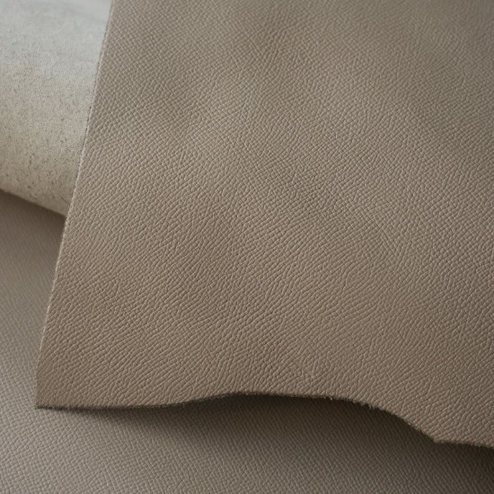 Hermes France HAAS Epsom leather Etoupe 8C