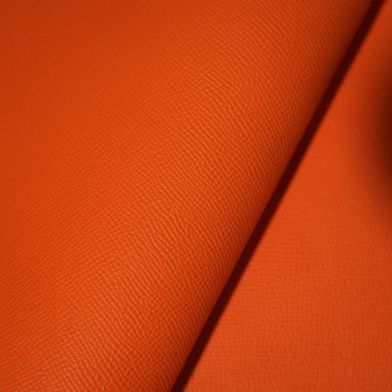 Hermes France HAAS Epsom leather Feu Orange 9J