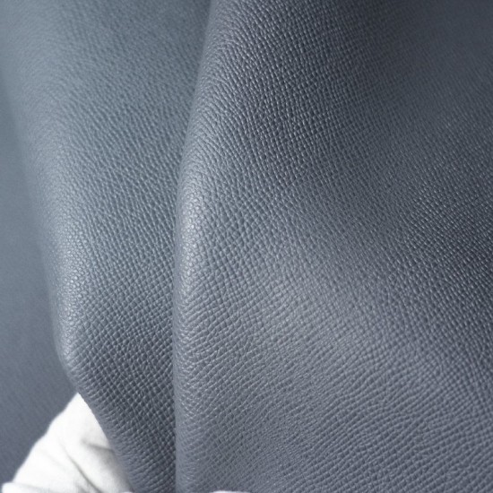 Hermes France HAAS Epsom leather Gris Misty H0