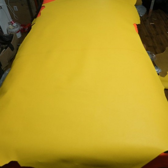 Hermes France HAAS Epsom leather Jaune De Naples 9O