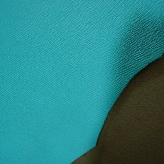Hermes France HAAS Epsom leather Lagon 7V