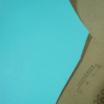 Hermes France HAAS Epsom leather Lagon 7V