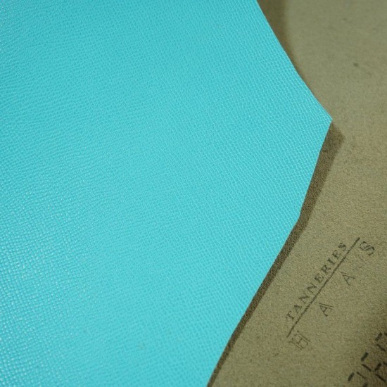 Hermes France HAAS Epsom leather Lagon 7V