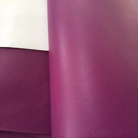 Hermes France HAAS Epsom leather Mauve sylvestre X9