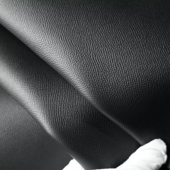 Hermes France HAAS Epsom leather Noir 89