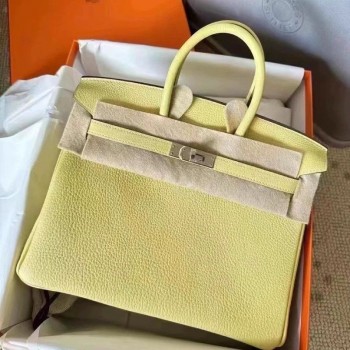 Hermes Germany Weinheimer togo leather Jaune Poussin 1Z Hermes Germany Weinheimer togo leather Jaune Poussin 1Z