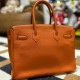Hermes Germany Weinheimer togo leather Orange Hermes 93 2.2mm