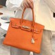 Hermes Germany Weinheimer togo leather Orange Hermes 93 2.3mm
