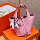 Hermes Germany Weinheimer togo leather Pink 5P