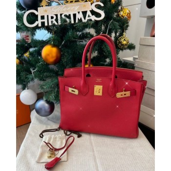 Hermes Germany Weinheimer togo leather Rouge de Coeur S3