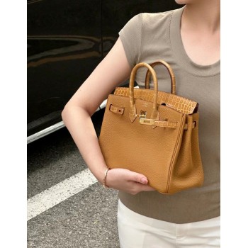 Hermes Germany Weinheimer togo leather Toffee 1H