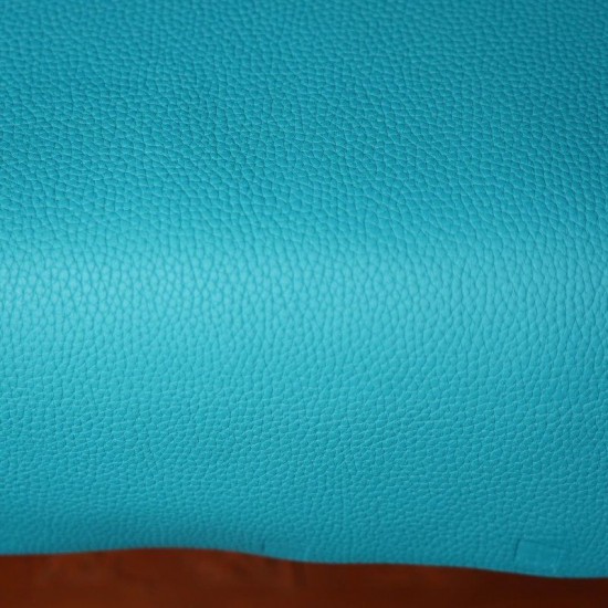 Hermes Spain Fontanellas togo leather Bleu Paon 7F Hermes Spain Fontanellas togo leather Bleu Paon 7F