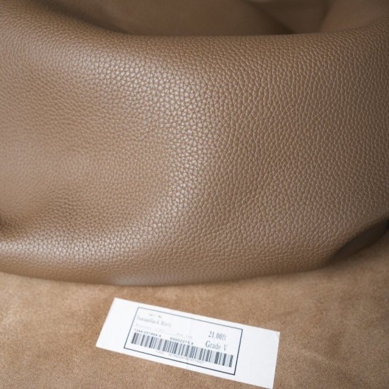 Hermes Spain Fontanellas togo leather Etoupe 8C