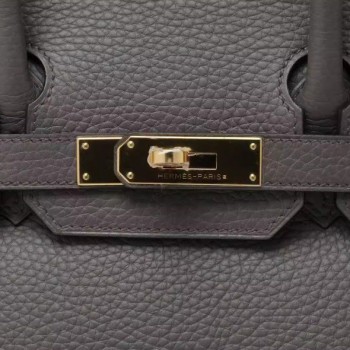 Hermes Spain Fontanellas togo leather Gris Etain 8F Hermes Spain Fontanellas togo leather Gris Etain 8F