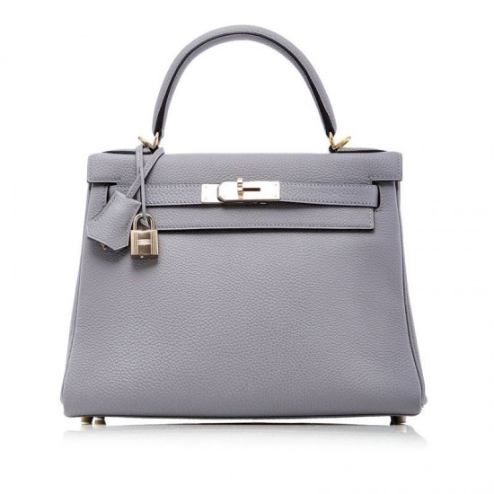 Hermes Spain Fontanellas togo leather Gris Mouette 4Z
