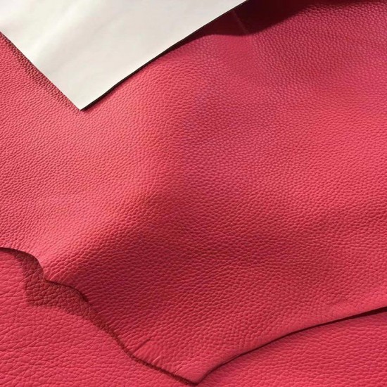 Hermes Spain Fontanellas togo leather Rose Tyrien E5