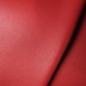 Hermes France HAAS evercolor leather Rouge Casaque Q5