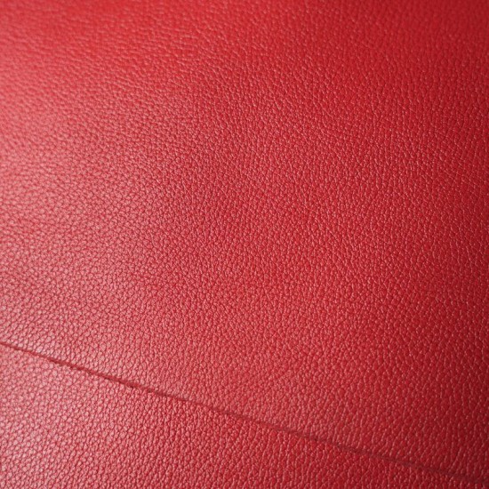 Hermes France HAAS evercolor leather Rouge Casaque Q5 Hermes France HAAS evercolor leather Rouge Casaque Q5