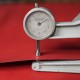 Hermes France HAAS evercolor leather Rouge Casaque Q5 Hermes France HAAS evercolor leather Rouge Casaque Q5