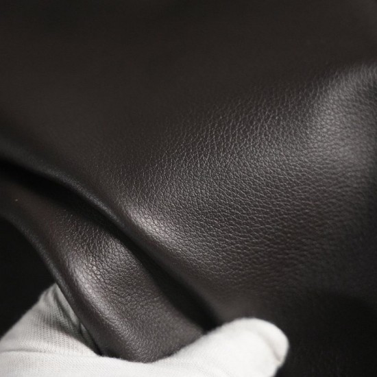 Hermes Italy POMARI evercolor leather Caffe 4A
