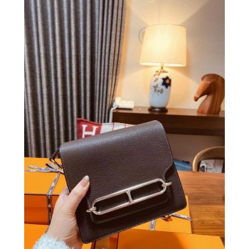 Hermes Italy POMARI evercolor leather Ebene 46