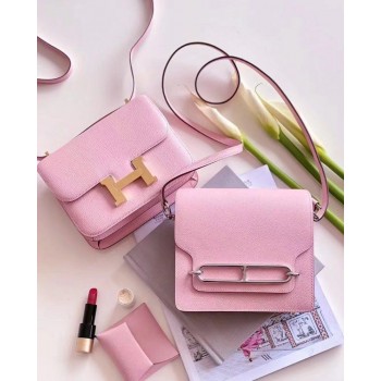Hermes Italy POMARI evercolor leather Mauve sylvestre X9