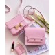 Hermes Italy POMARI evercolor leather Mauve sylvestre X9