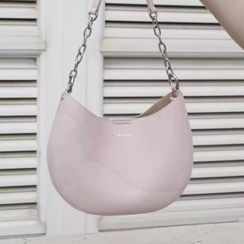 Hermes Italy POMARI swift leather Rose Dragee 5U Hermes Italy POMARI swift leather Rose Dragee 5U