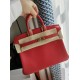 Hermes Italy POMARI swift leather Rouge Casaque Q5 Hermes Italy POMARI swift leather Rouge Casaque Q5
