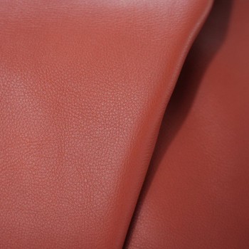 Hermes Italy POMARI swift leather Rouge Duchesse 2V