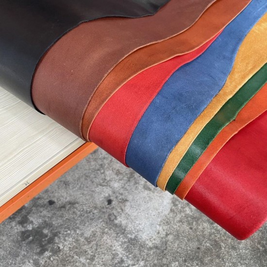 Italy Buttero style vegetable tanned leather
