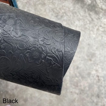 Italy Sheridan flora vegetable tanned cattle leather