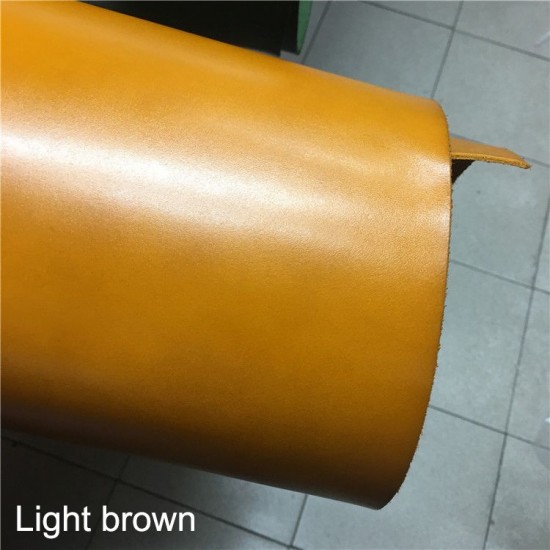 Italy Tochigi style shine saturated dye vegetable tanned leather