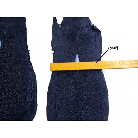 Genuine Stingray Skin Leather Hide 8" x 18.5"(20cm x 47cm) Genuine Stingray Skin Leather Hide 8" x 18.5"(20cm x 47cm)