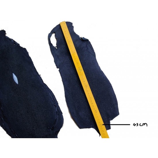 Genuine Stingray Skin Leather Hide 8" x 18.5"(20cm x 47cm) Genuine Stingray Skin Leather Hide 8" x 18.5"(20cm x 47cm)