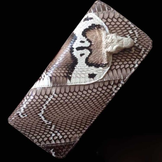 Natural genuine head cobra snake skin leather Pelt width Width 9~19CM ( 3.5"~7.5" )