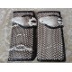 Natural genuine head cobra snake skin leather Pelt width Width 9~19CM ( 3.5"~7.5" )