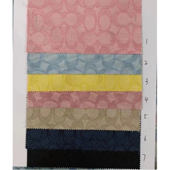 COACH jacquard fabric