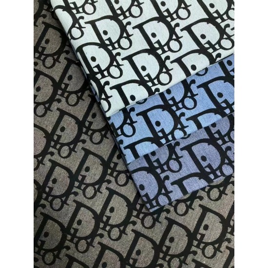 DIOR denim fabric