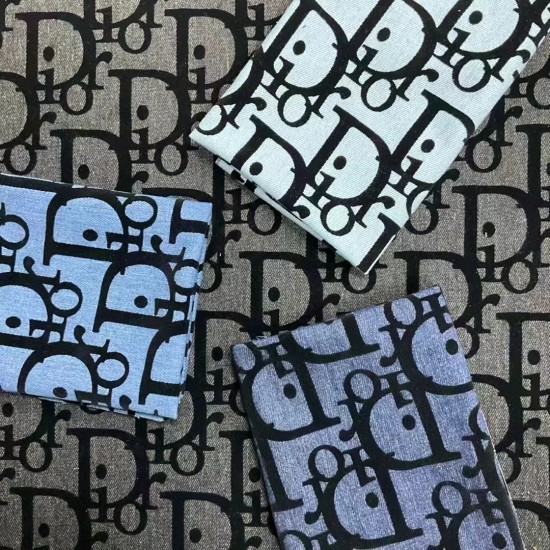 DIOR denim fabric