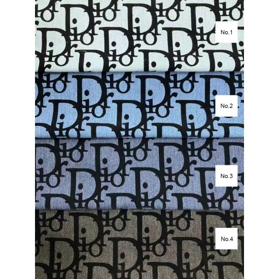 DIOR denim fabric
