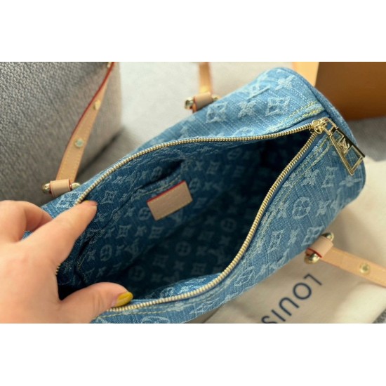 LV denim fabric 1