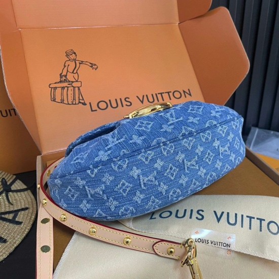 LV denim fabric 1