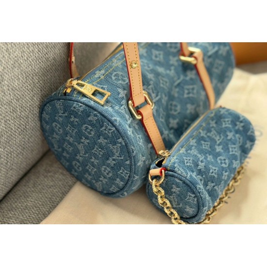 LV denim fabric 1
