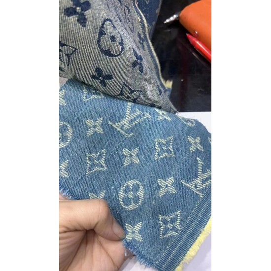LV denim fabric 1