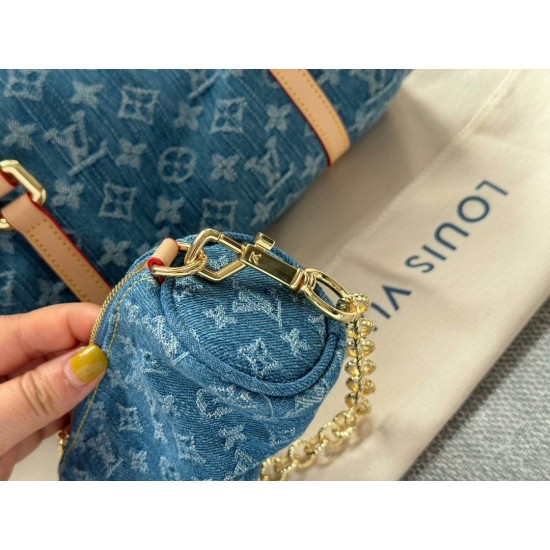LV denim fabric 1